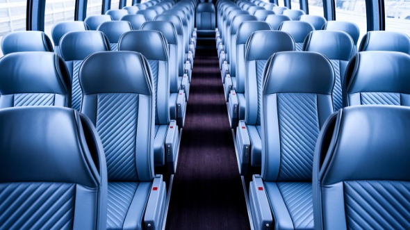 56 passenger charter bus interior auburn
