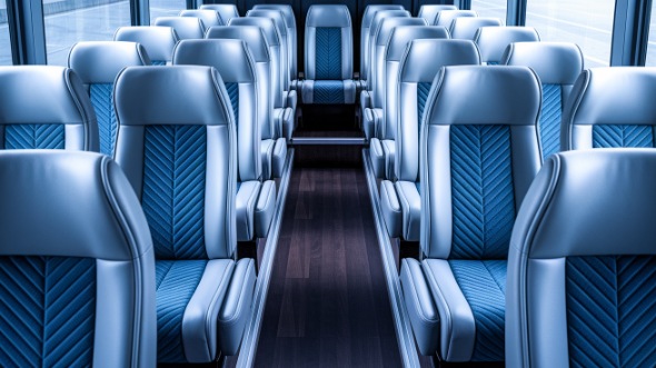 birmingham 15 passenger minibus interior