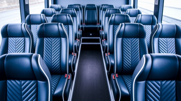 birmingham 18 passenger minibus inside