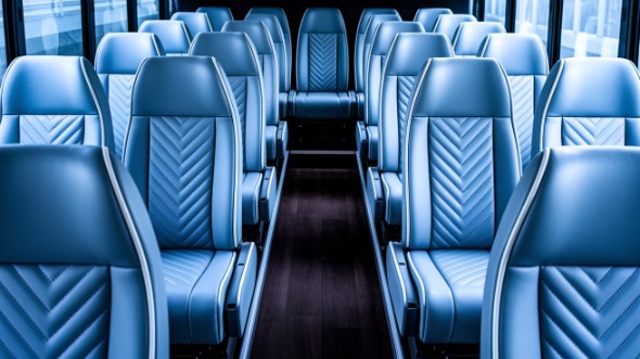 birmingham 28 passenger minibus interior
