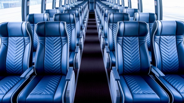 birmingham 54 passenger charter bus inside