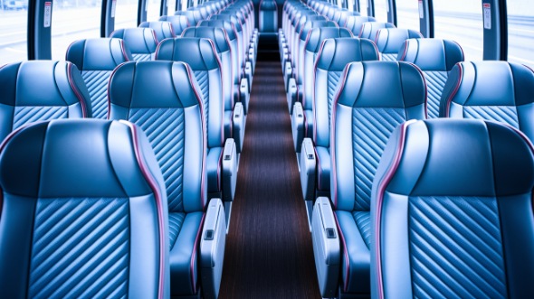 birmingham 54 passenger charter bus interior