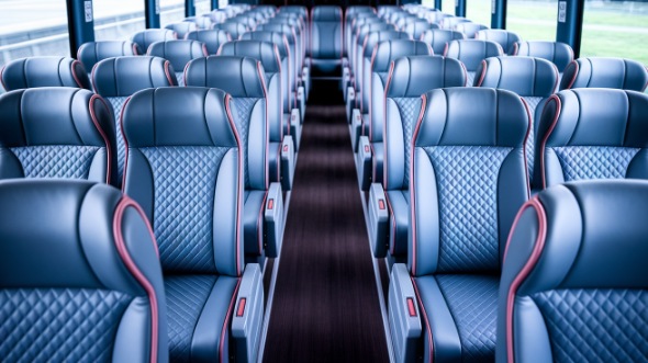 birmingham 55 passenger charter bus interior