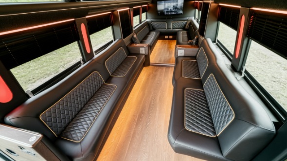 sprinter limo rental interior auburn